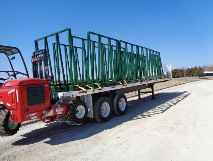 Glass & Fragile Panel Transport (A-Frame Racking)