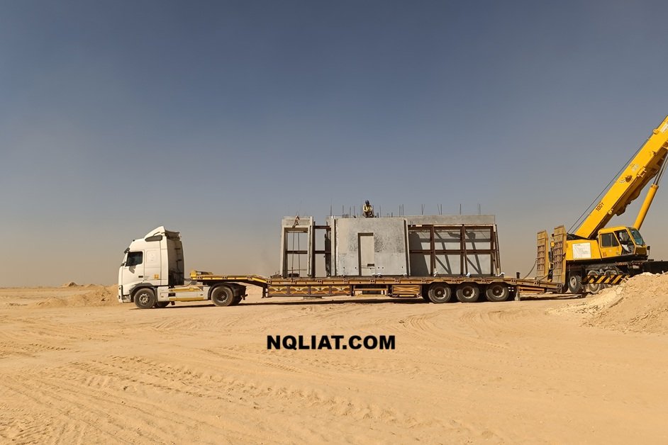 Lowbed for Precast Concrete Transport
