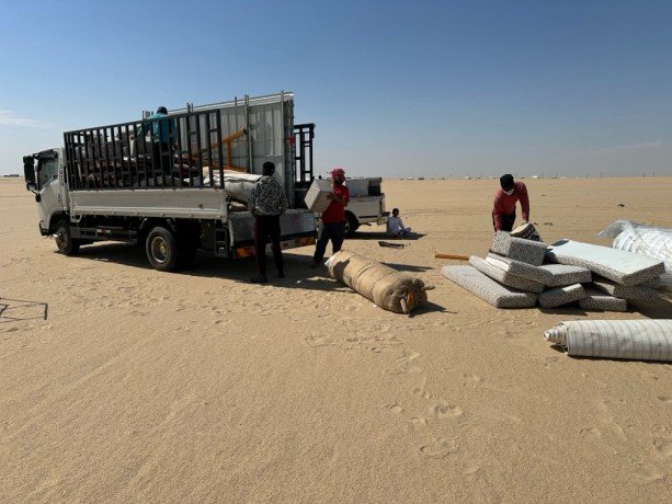 Desert Camp & Tourism Equipment Transport